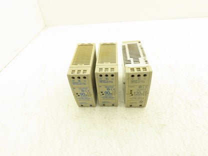 Idec PS5R-SE24 PS5R-SF24 Power Supply 24VDC 5A 3.75A Mixed Lot of 3