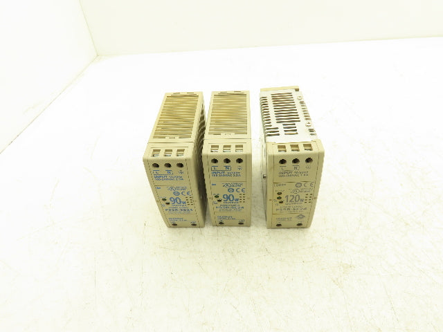 Idec PS5R-SE24 PS5R-SF24 Power Supply 24VDC 5A 3.75A Mixed Lot of 3