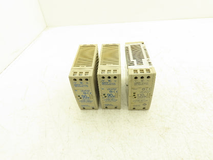 Idec PS5R-SE24 PS5R-SF24 Power Supply 24VDC 5A 3.75A Mixed Lot of 3