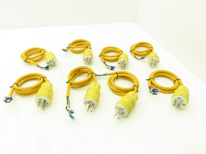 Leviton N/A Industrial Extension Cord Plug & Terminal Connectors 16AWG Lot of 8