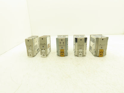 Omron S8VS DIN Rail Power Supply 24VDC 7.5A 5A Out 100-240VAC 1Ph In Lot of 5