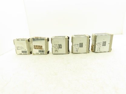 Omron S8VS DIN Rail Power Supply 24VDC 7.5A 5A Out 100-240VAC 1Ph In Lot of 5