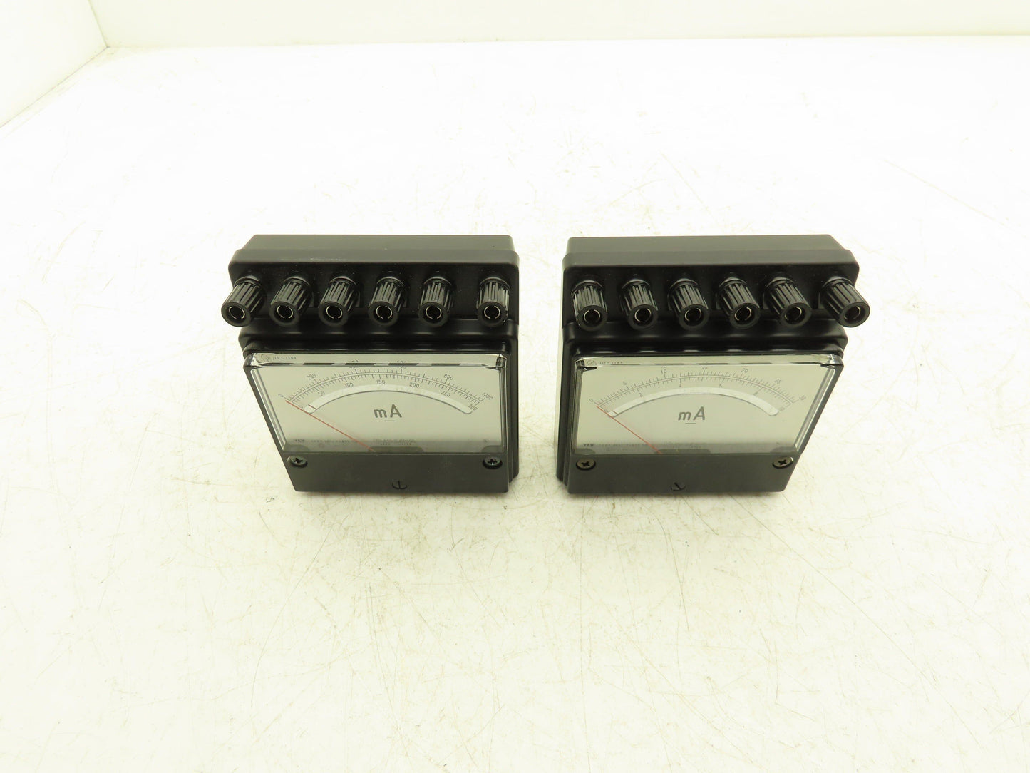 Yokogawa 2051-02 / 2051-03 Yew Ammeter Set 0-30mA & 0-1000mA Mixed Lot of 2