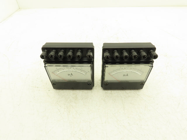Yokogawa 2051-02 / 2051-03 Yew Ammeter Set 0-30mA & 0-1000mA Mixed Lot of 2