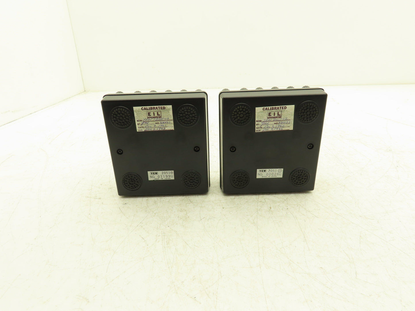Yokogawa 2051-02 / 2051-03 Yew Ammeter Set 0-30mA & 0-1000mA Mixed Lot of 2