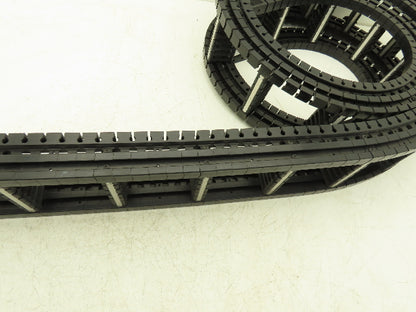 Kabelschlepp Energy Chain Cable Carrier 3.5"W x 1.5"H x 9'L 14' 9" Working Length