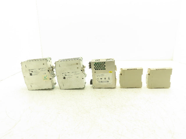 Sola Rhino Omron DIN Mountable Power Supplies 24VDC 2A/2.5A/5A Mixed Lot of 5