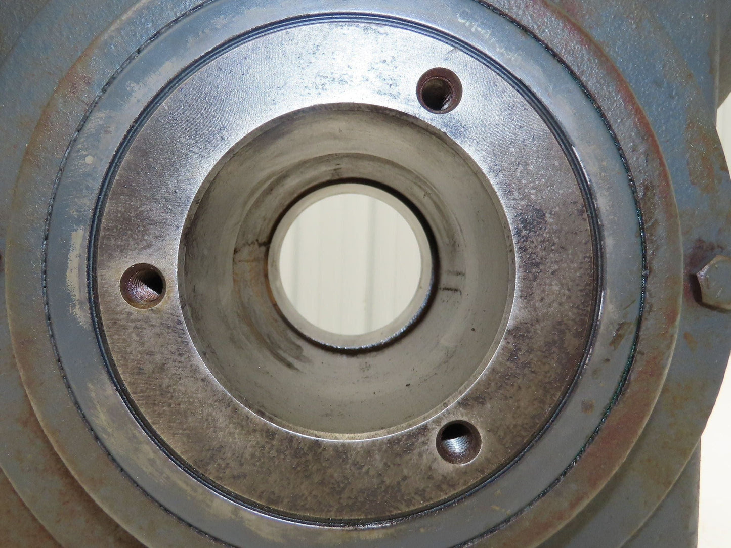 Hub City 455 Worm Gearbox 30:1 Reducer 7.4Hp 58rpm 182TC Hollow Shaft