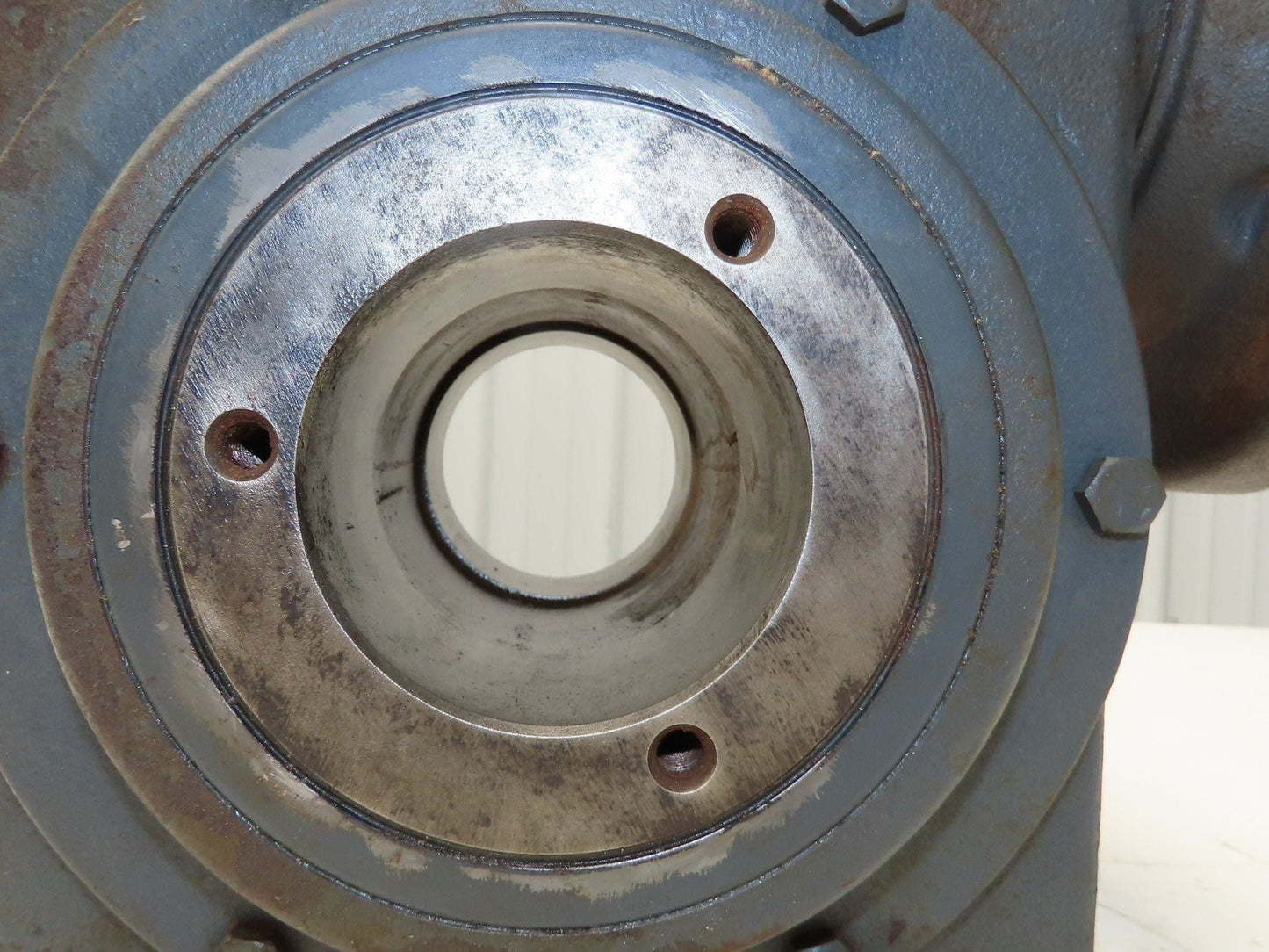 Hub City 455 Worm Gearbox 30:1 Reducer 7.4Hp 58rpm 182TC Hollow Shaft