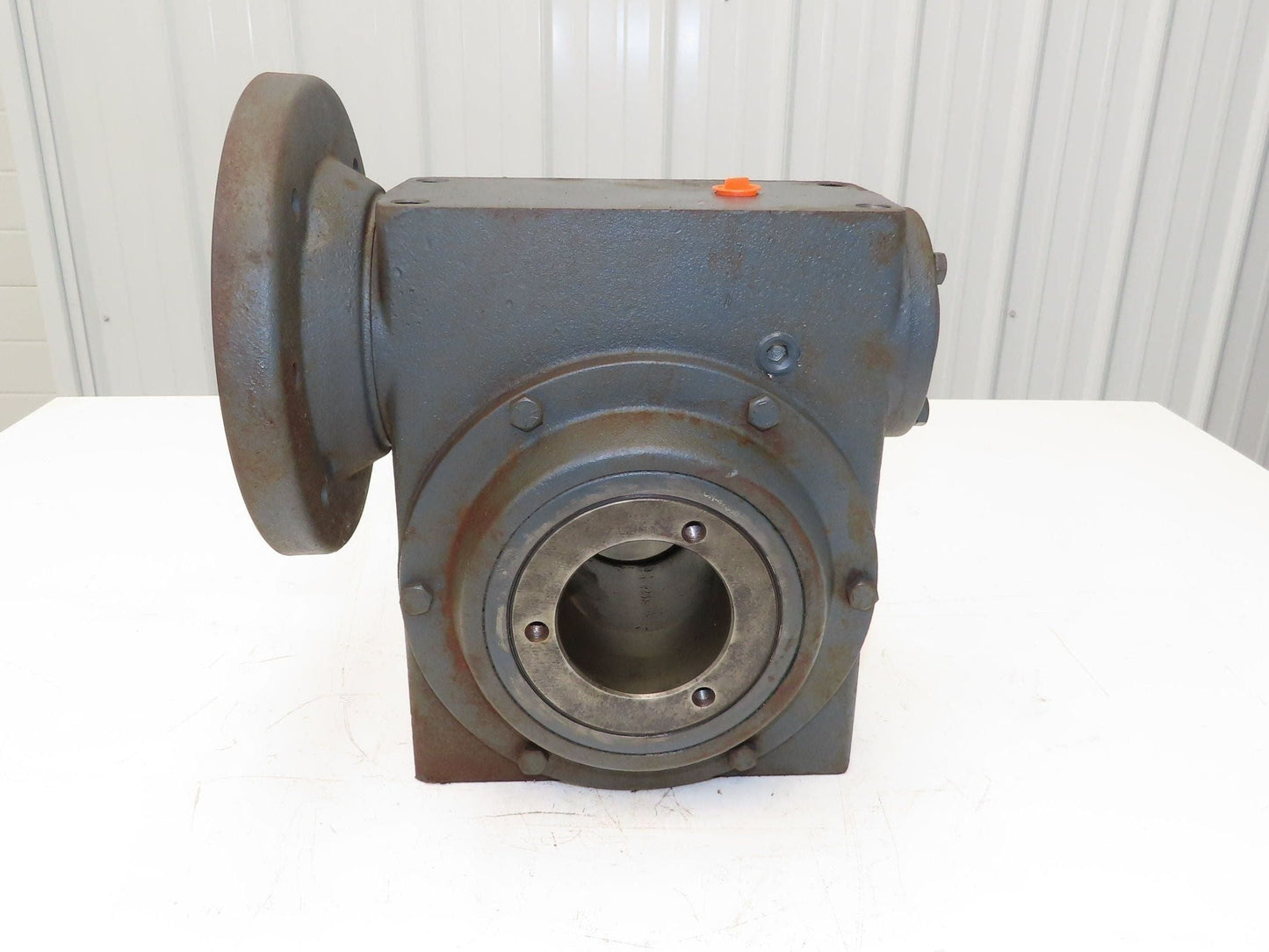Hub City 455 Worm Gearbox 30:1 Reducer 7.4Hp 58rpm 182TC Hollow Shaft