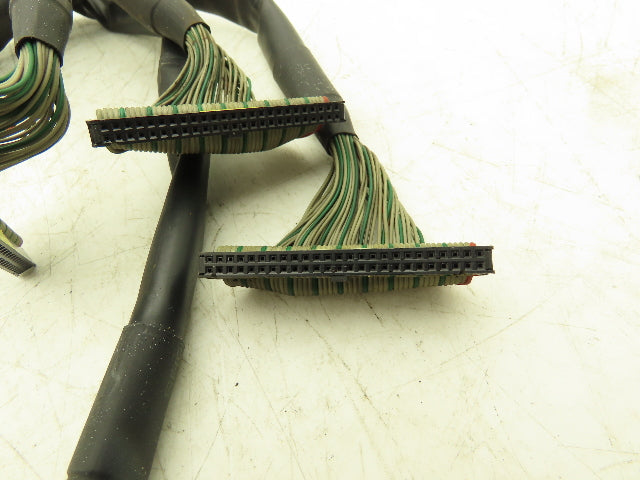 Fanuc NA 50-Pin Flat Ribbon Cable 30" Lot of 8
