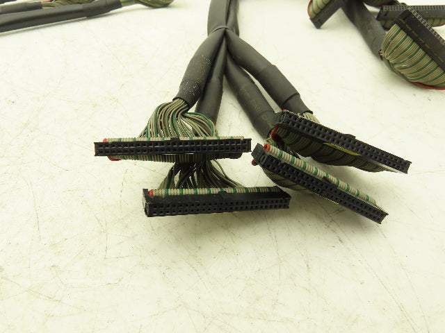 Fanuc NA 50-Pin Flat Ribbon Cable 30" Lot of 8