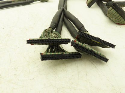 Fanuc NA 50-Pin Flat Ribbon Cable 30" Lot of 8
