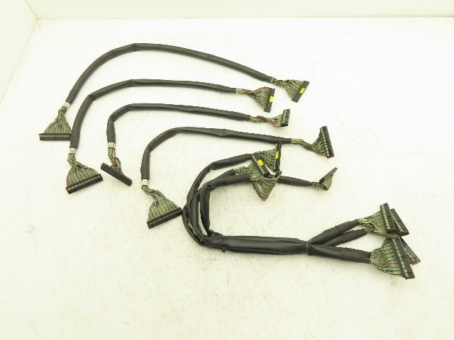 Fanuc NA 50-Pin Flat Ribbon Cable 30" Lot of 8