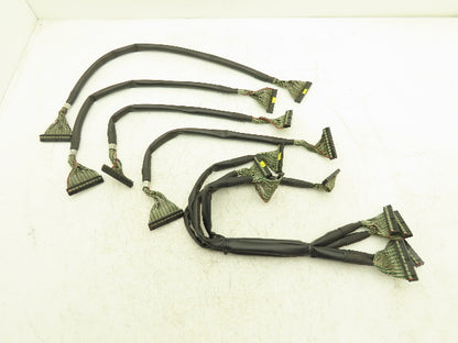 Fanuc NA 50-Pin Flat Ribbon Cable 30" Lot of 8