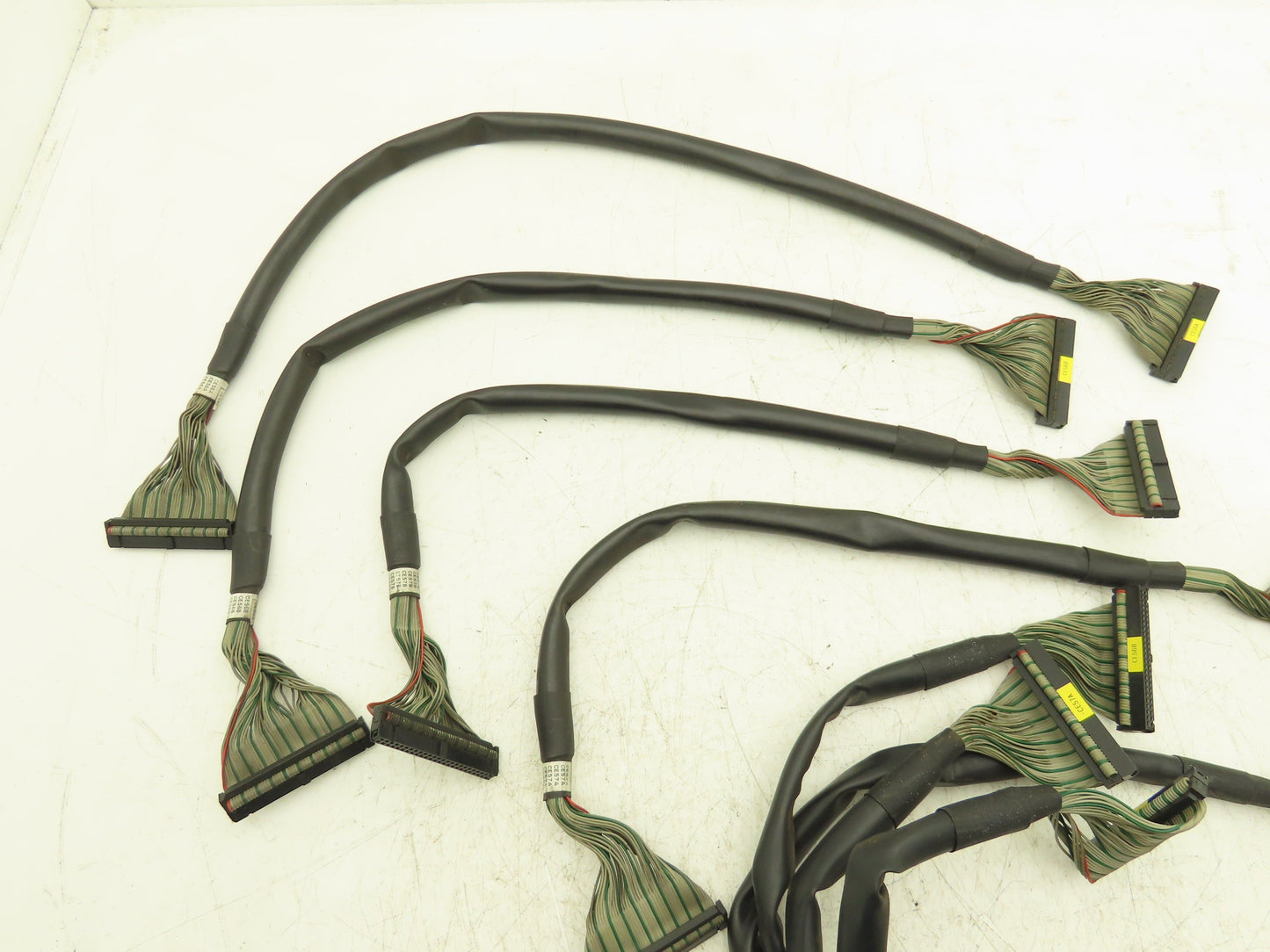 Fanuc NA 50-Pin Flat Ribbon Cable 30" Lot of 8