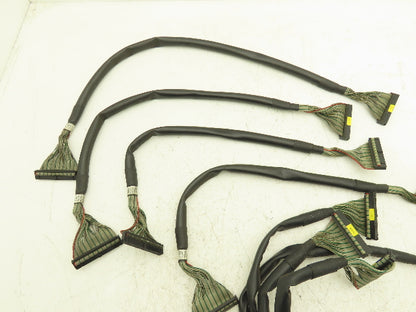 Fanuc NA 50-Pin Flat Ribbon Cable 30" Lot of 8