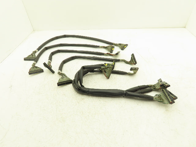 Fanuc NA 50-Pin Flat Ribbon Cable 30" Lot of 8