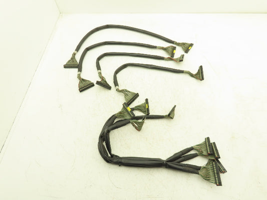 Fanuc NA 50-Pin Flat Ribbon Cable 30" Lot of 8