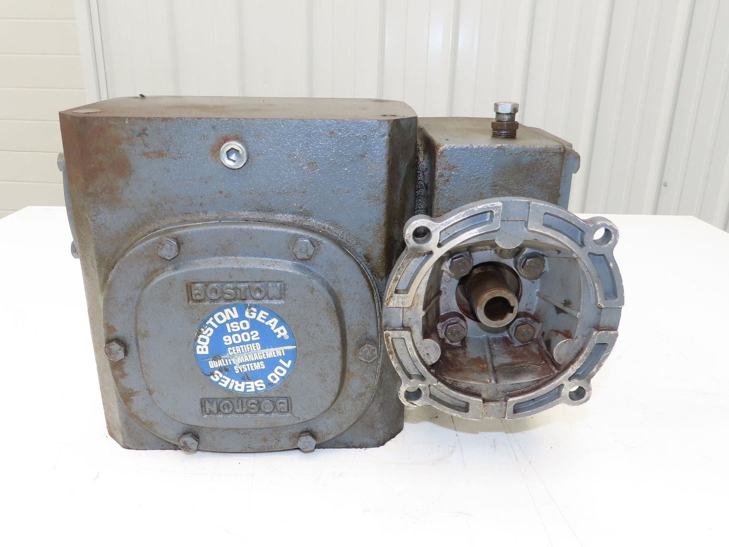 Boston Gear FWA732150B5G Worm Gearbox 150:1 Double Reduction 1Hp 11.6rpm LH 56C