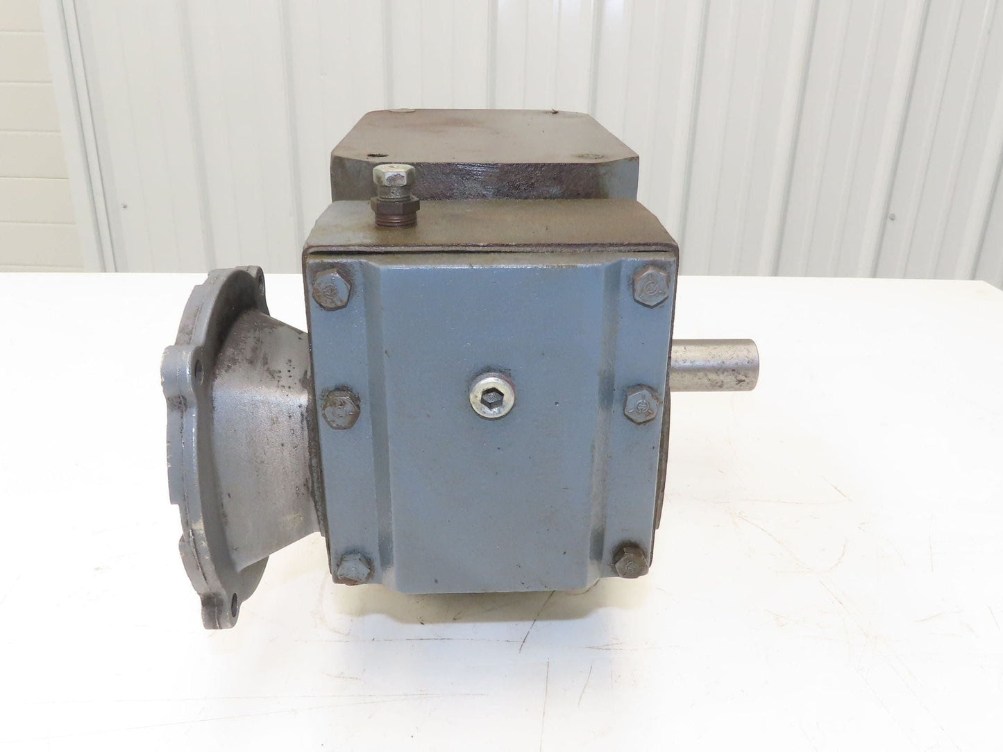 Boston Gear FWA732150B5G Worm Gearbox 150:1 Double Reduction 1Hp 11.6rpm LH 56C