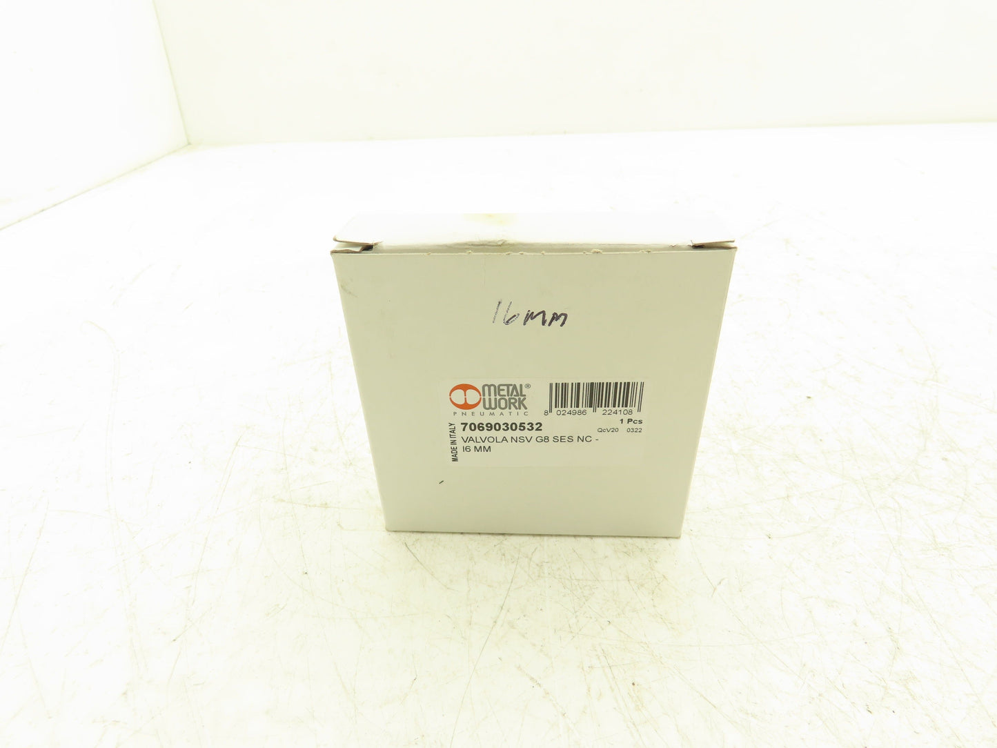 Metal Work 7069030532 Pneumatic Solenoid Air Valve Valvola NSV G8 SES NC 16mm