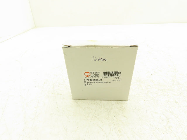 Metal Work 7069030532 Pneumatic Solenoid Air Valve Valvola NSV G8 SES NC 16mm