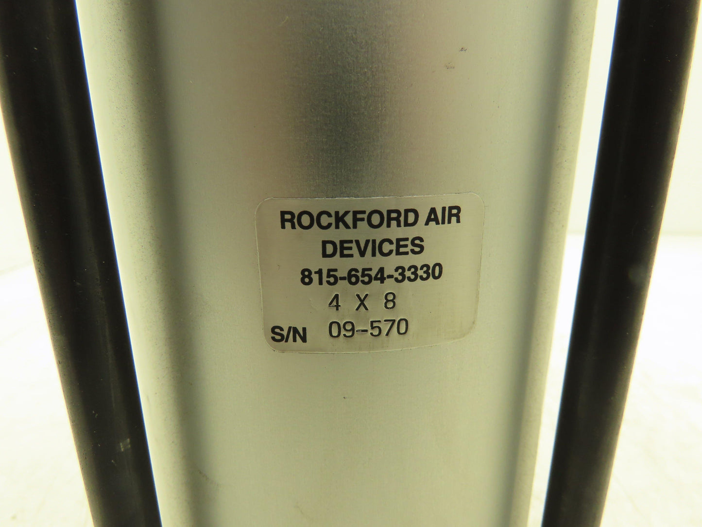 Rockford Air 09-570 Pneumatic Cylinder Booster Multiplier 4"W 8"H 1/2" NPT