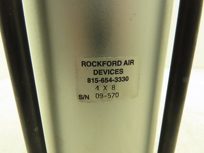 Rockford Air 09-570 Pneumatic Cylinder Booster Multiplier 4"W 8"H 1/2" NPT