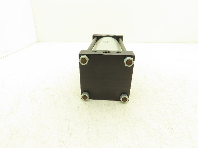 Rockford Air 09-570 Pneumatic Cylinder Booster Multiplier 4"W 8"H 1/2" NPT