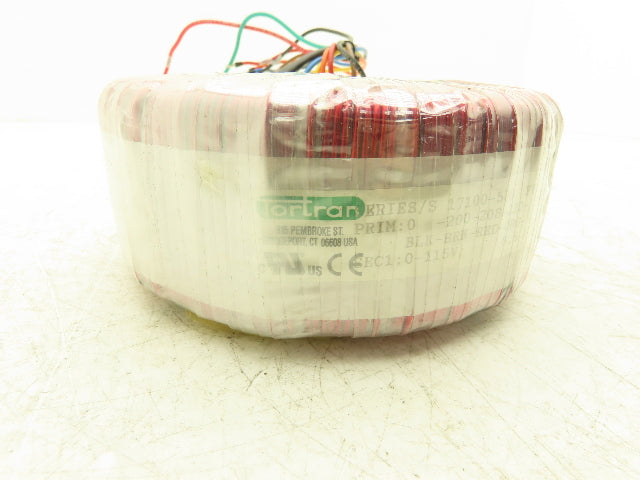 Tortran 17100-508 Stepdown Power Transformer 1 kVA 1Ph HV 240V LV115 989W 8.6A