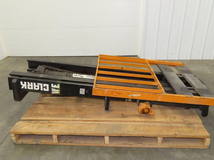 Clark S40 PowrWorker Forklift Mast 2-Stage 130" Lift 47"x 38" Carriage Class 2