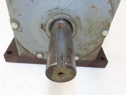 Hub City 381 PowerCube Worm Gearbox Drive 20:1 Reducer 7Hp 88rpm Dual Input