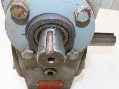 Hub City 381 PowerCube Worm Gearbox Drive 20:1 Reducer 7Hp 88rpm Dual Input