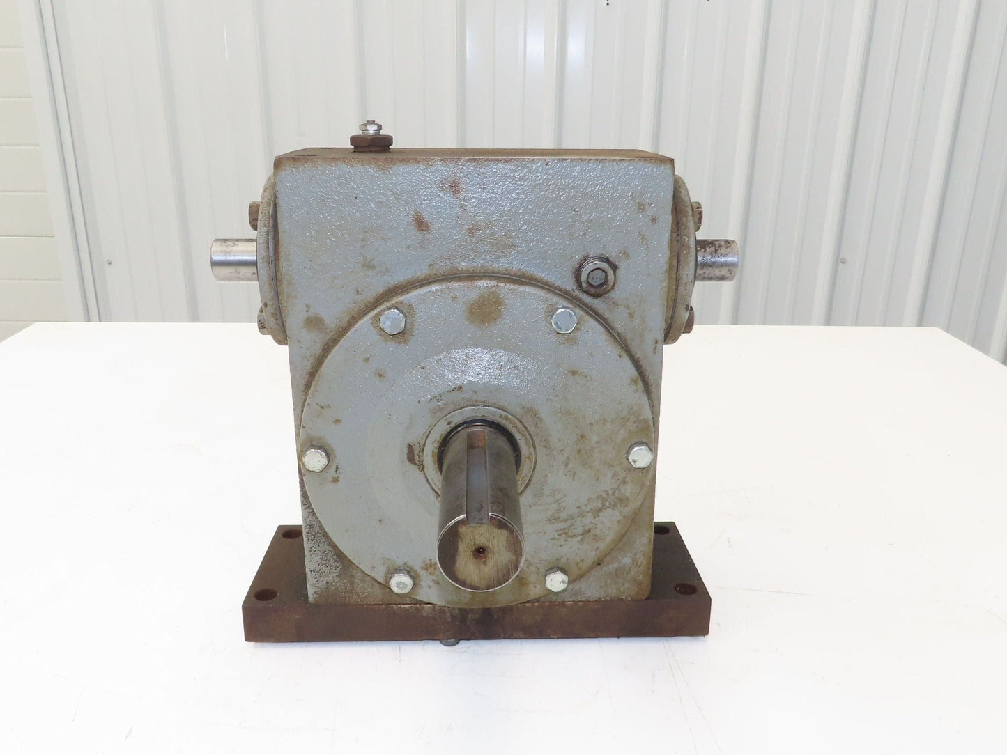 Hub City 381 PowerCube Worm Gearbox Drive 20:1 Reducer 7Hp 88rpm Dual Input