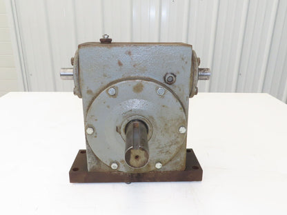 Hub City 381 PowerCube Worm Gearbox Drive 20:1 Reducer 7Hp 88rpm Dual Input