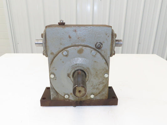 Hub City 381 PowerCube Worm Gearbox Drive 20:1 Reducer 7Hp 88rpm Dual Input