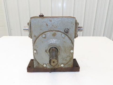 Hub City 381 PowerCube Worm Gearbox Drive 20:1 Reducer 7Hp 88rpm Dual Input