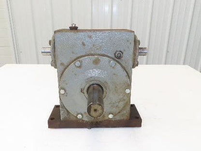 Hub City 381 PowerCube Worm Gearbox Drive 20:1 Reducer 7Hp 88rpm Dual Input