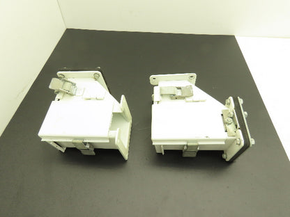 Hoffman F22LE9A Lay In Wireway 2.5" By 2.5" 90° Elbow Cable Management Lot of 2