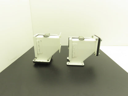 Hoffman F22LE9A Lay In Wireway 2.5" By 2.5" 90° Elbow Cable Management Lot of 2