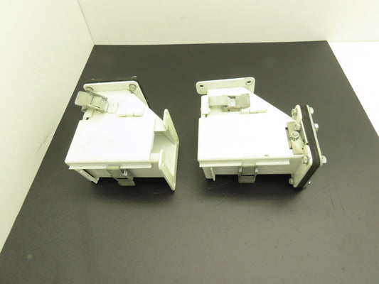 Hoffman F22LE9A Lay In Wireway 2.5" By 2.5" 90° Elbow Cable Management Lot of 2