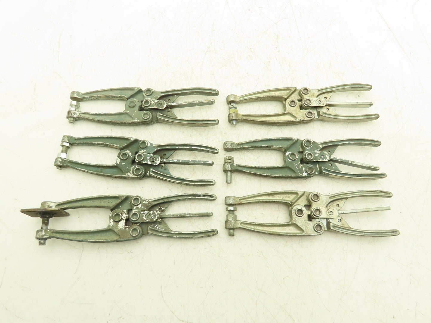De-Sta-Co 491 Adjustable Welding hand Squeeze Clamping Pliers Lot of 6