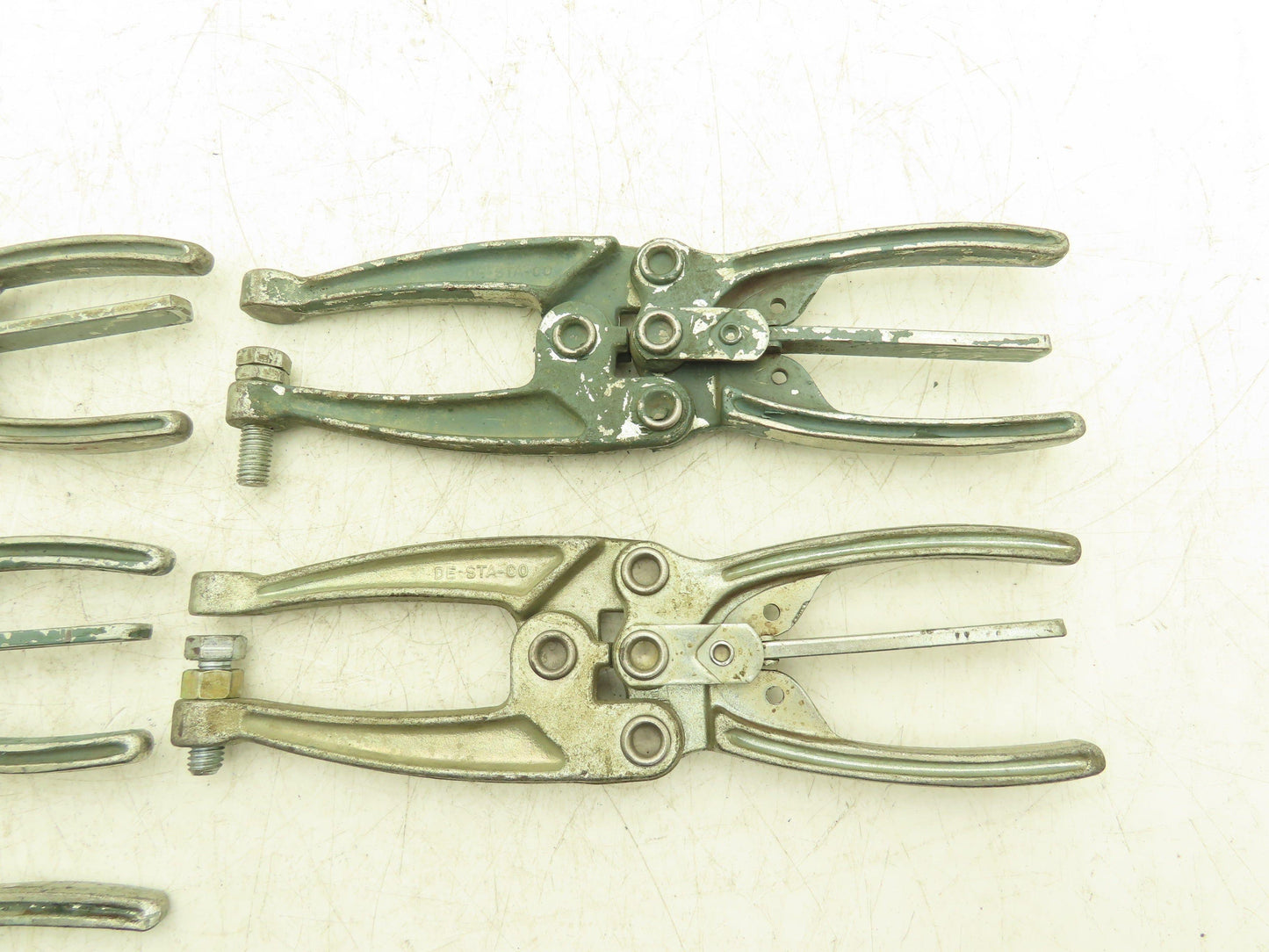 De-Sta-Co 491 Adjustable Welding hand Squeeze Clamping Pliers Lot of 6