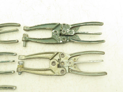 De-Sta-Co 491 Adjustable Welding hand Squeeze Clamping Pliers Lot of 6