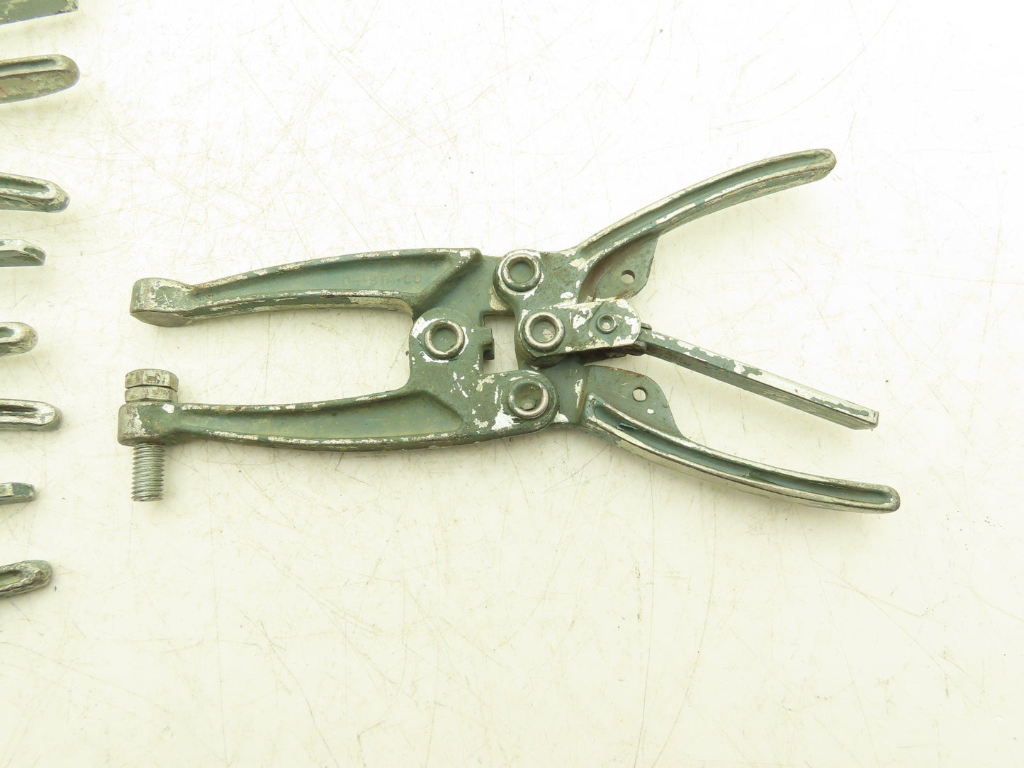 De-Sta-Co 491 Adjustable Welding hand Squeeze Clamping Pliers Lot of 6