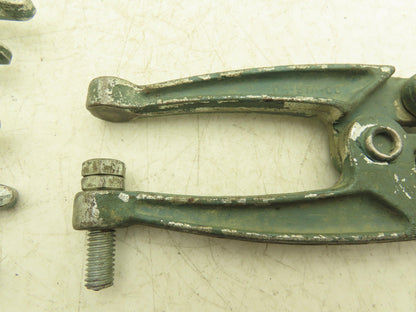 De-Sta-Co 491 Adjustable Welding hand Squeeze Clamping Pliers Lot of 6