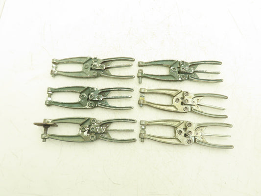 De-Sta-Co 491 Adjustable Welding hand Squeeze Clamping Pliers Lot of 6