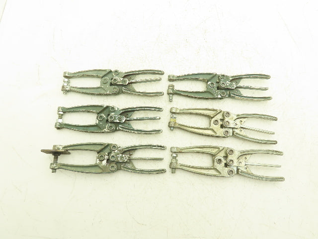 De-Sta-Co 491 Adjustable Welding hand Squeeze Clamping Pliers Lot of 6