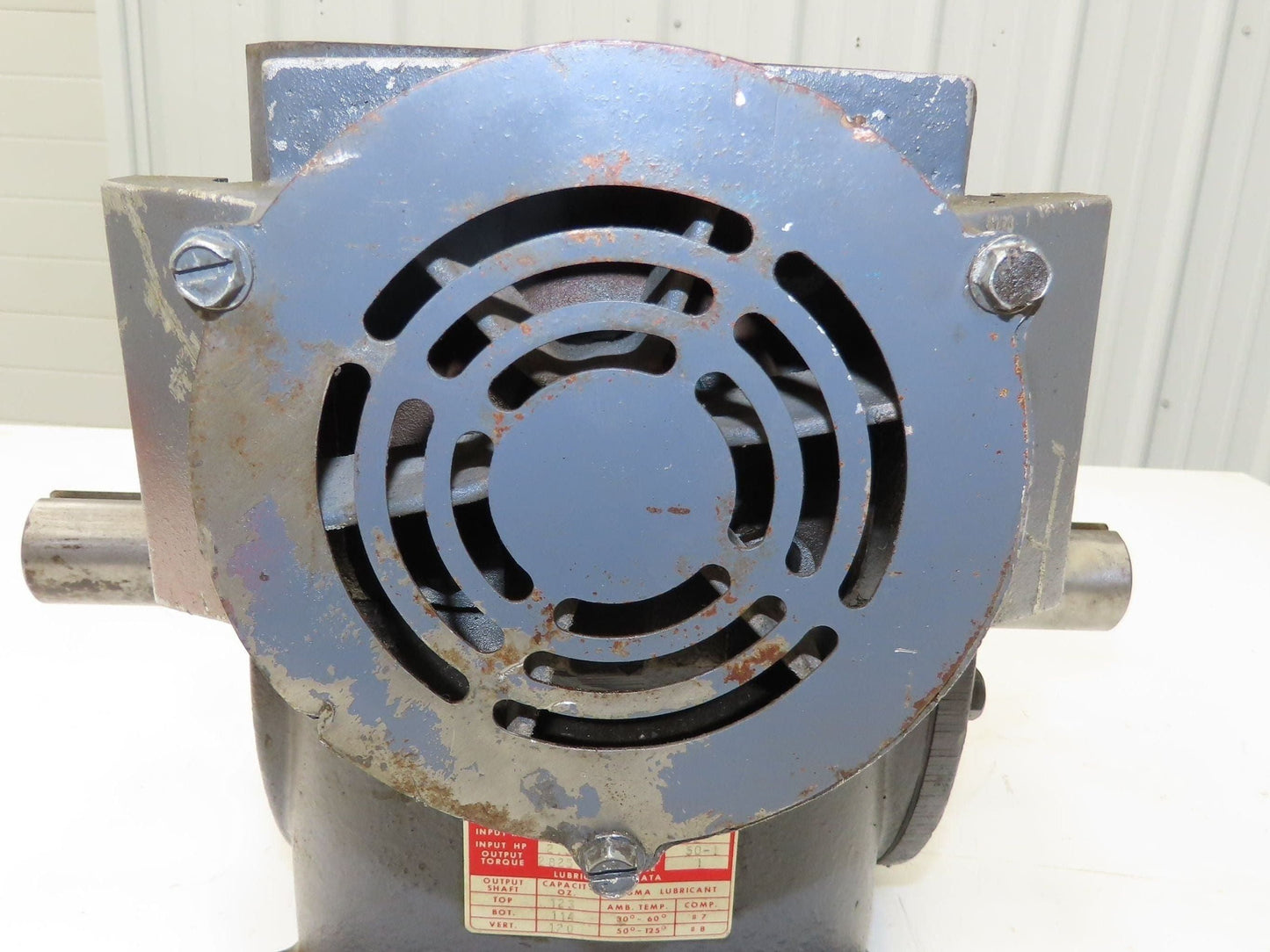 Browning 375C1-LR50FE 8701 50:1 Gearbox Reducer 2.3Hp 35rpm 143/145T Dual Shaft